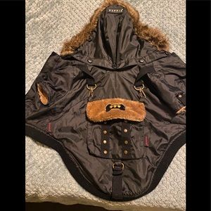 Puppia winter coat with hood